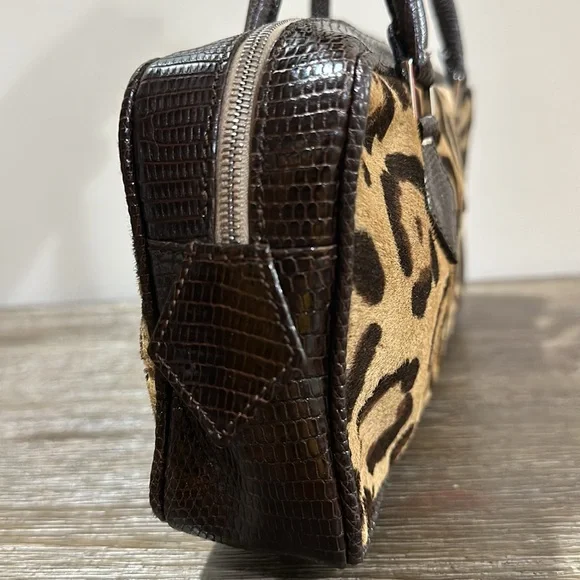 RED Valentino Garavani Animal print shoulder bag - Picture 6 of 8